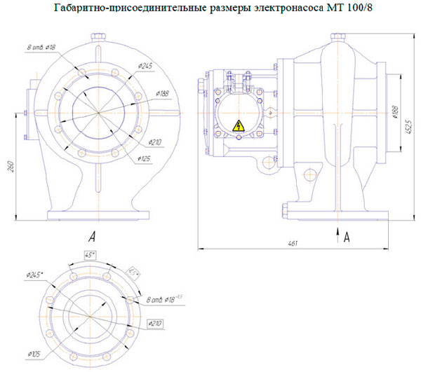 Трансформаторный насос МТ 100/8